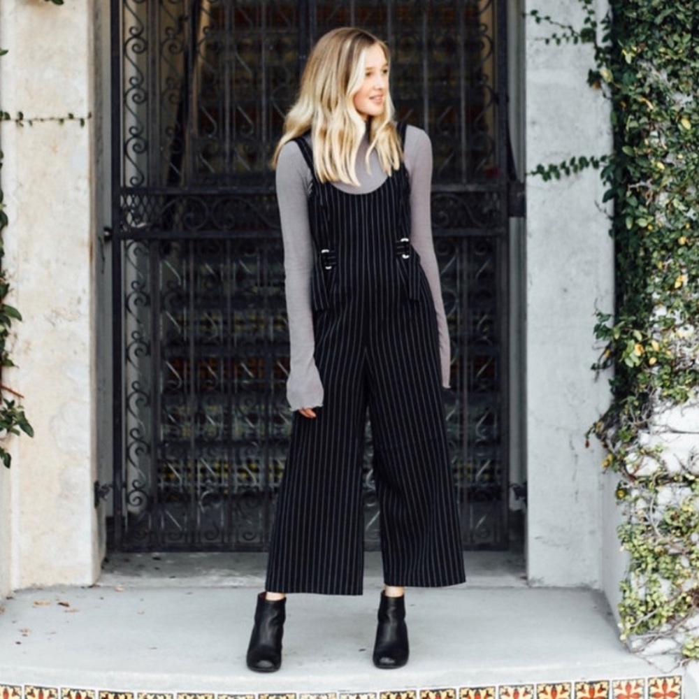 UO Striped Jumpsuit